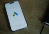 Gemini SEO Guide 2025: How to Rank in Google AI Overviews & Gemini Phone showing Google search and Gemini AI results